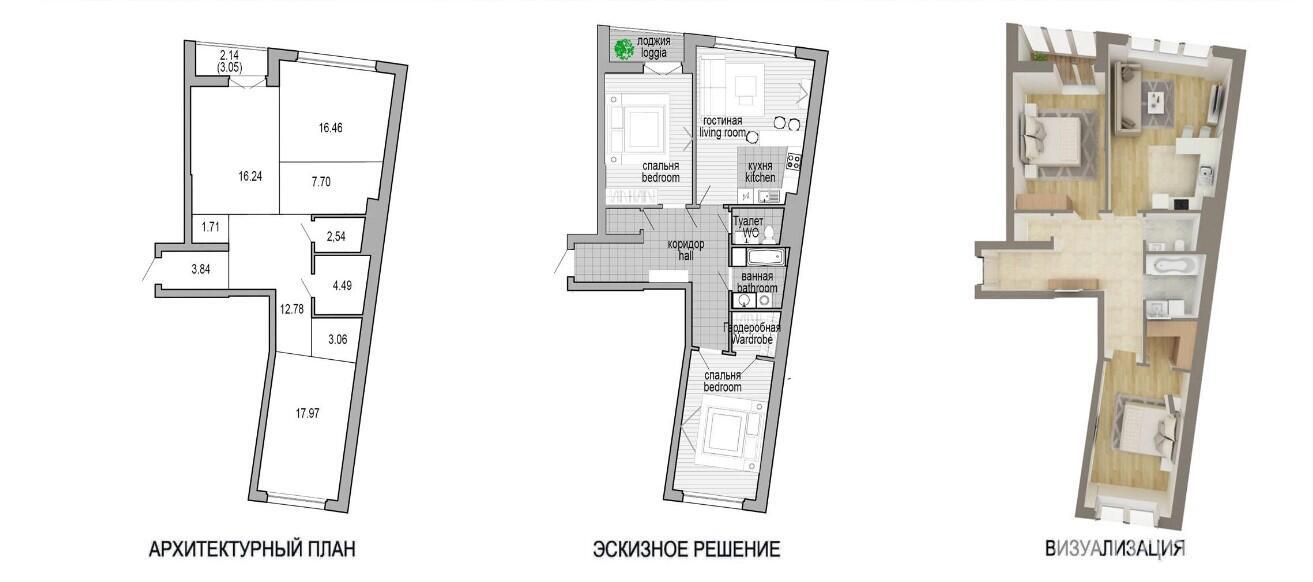 квартира, Минск, пр-т Мира, д. 1