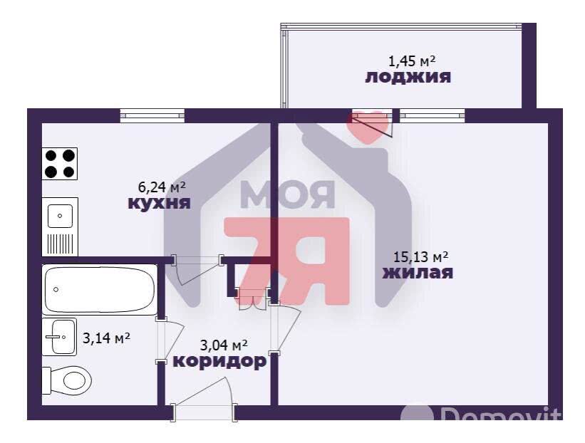 Цена продажи квартиры, Борисов, ул. Нормандия-Неман, д. 180