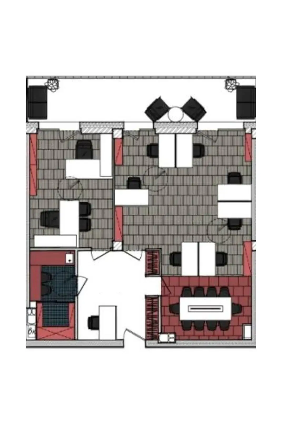 Аренда офиса на ул. Мясникова, д. 27 в Минске, 3000USD, код 15793 - фото 15