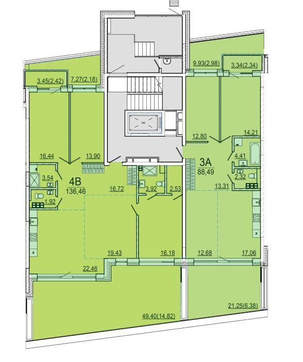 Продажа 3-комнатной квартиры в Минске, ул. Нововиленская, д. 10/1, 247772 USD, код: 1089469 - фото 3