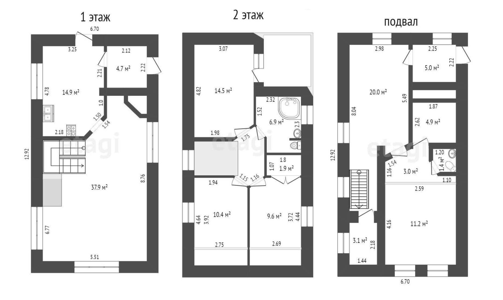 Купить 3-этажную дачу в Дубках Витебская область, 149000USD, код 185628 - фото 17