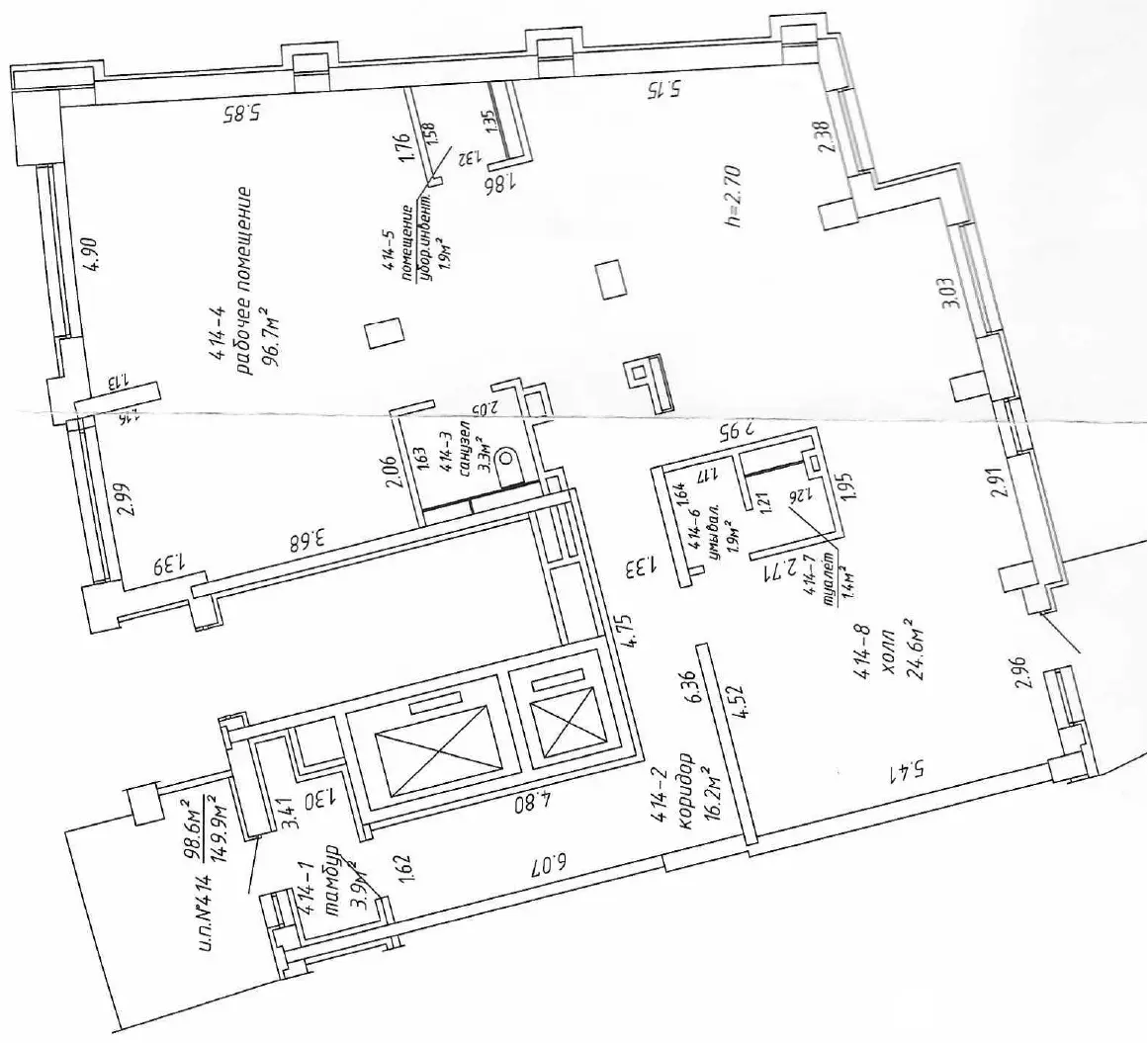 Снять офис на ул. Ложинская, д. 16 в Минске, 7495BYN, код 17401 - фото 1