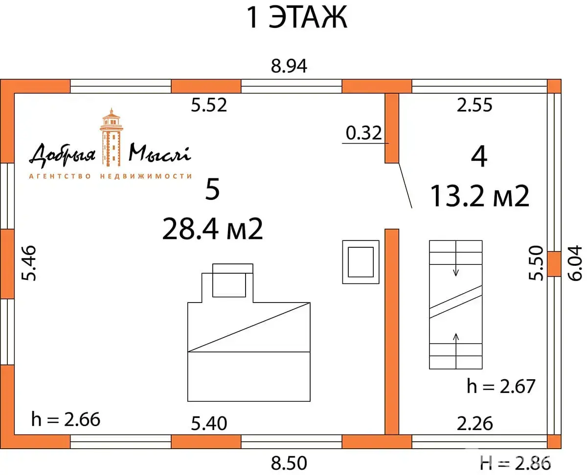 Купить 2-этажную дачу в Криница-1989 Минская область, 39000USD, код 185425 - фото 28