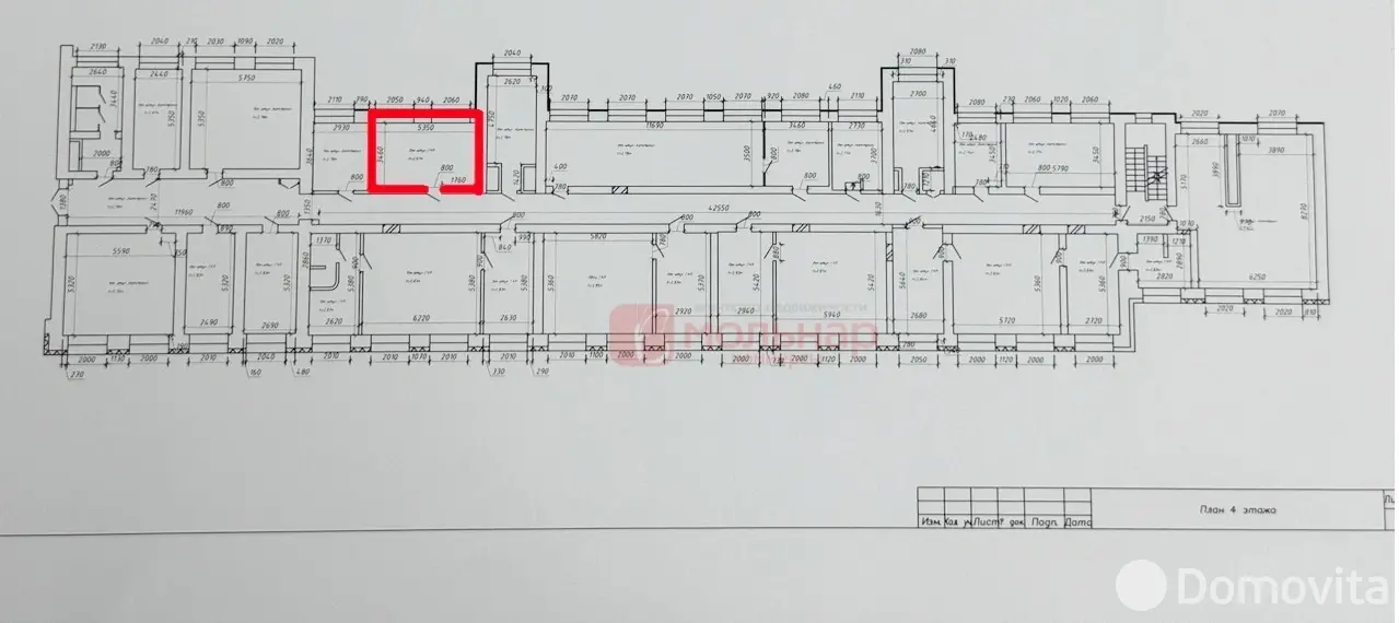 Аренда офиса на б-р Мулявина, д. 6 в Минске, 314USD, код 15980 - фото 3
