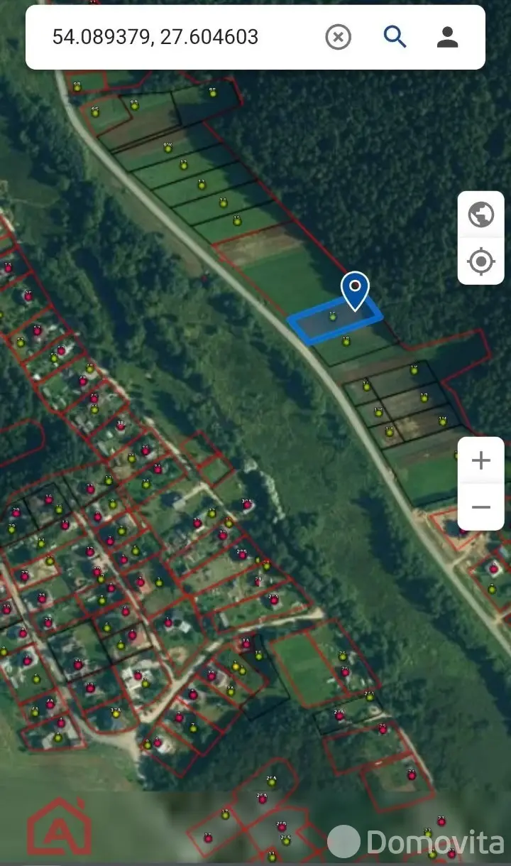 Купить земельный участок, 21.75 соток, Марковщина, Минская область, 45000USD, код 571916 - фото 11
