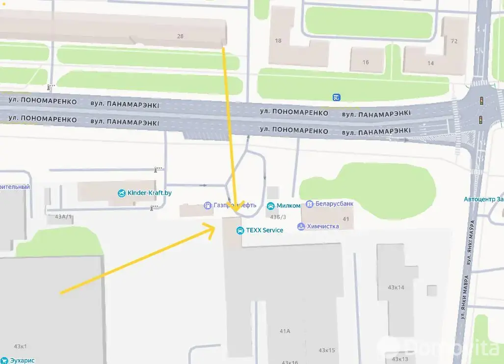 Снять офис на ул. Пономаренко, д. 43/Б в Минске, 150EUR, код 15669 - фото 15