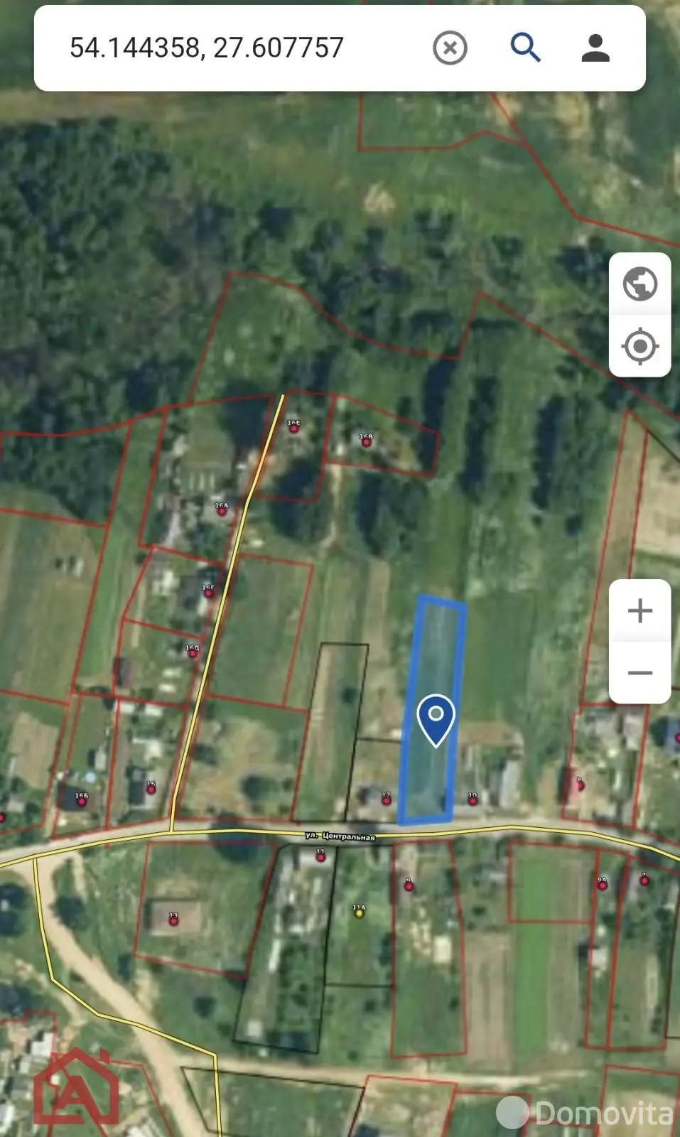 Купить земельный участок, 16.66 соток, Приселки, Минская область, 14000USD, код 571051 - фото 20