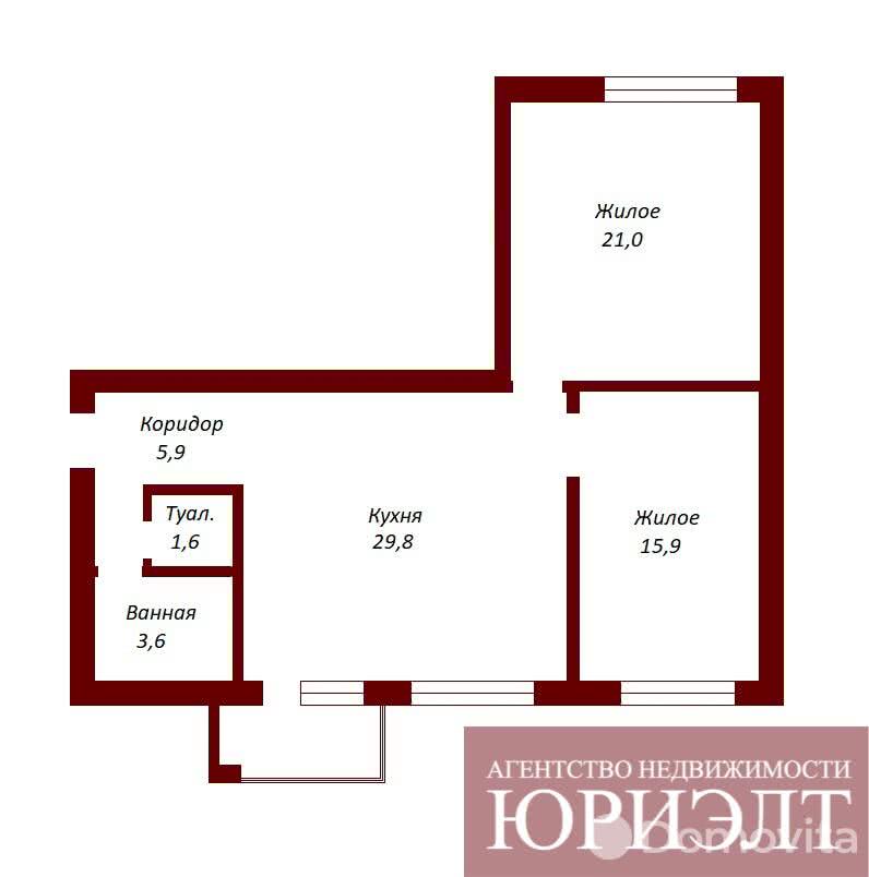 Стоимость продажи квартиры, Брест, ул. Гоголя, д. 83А
