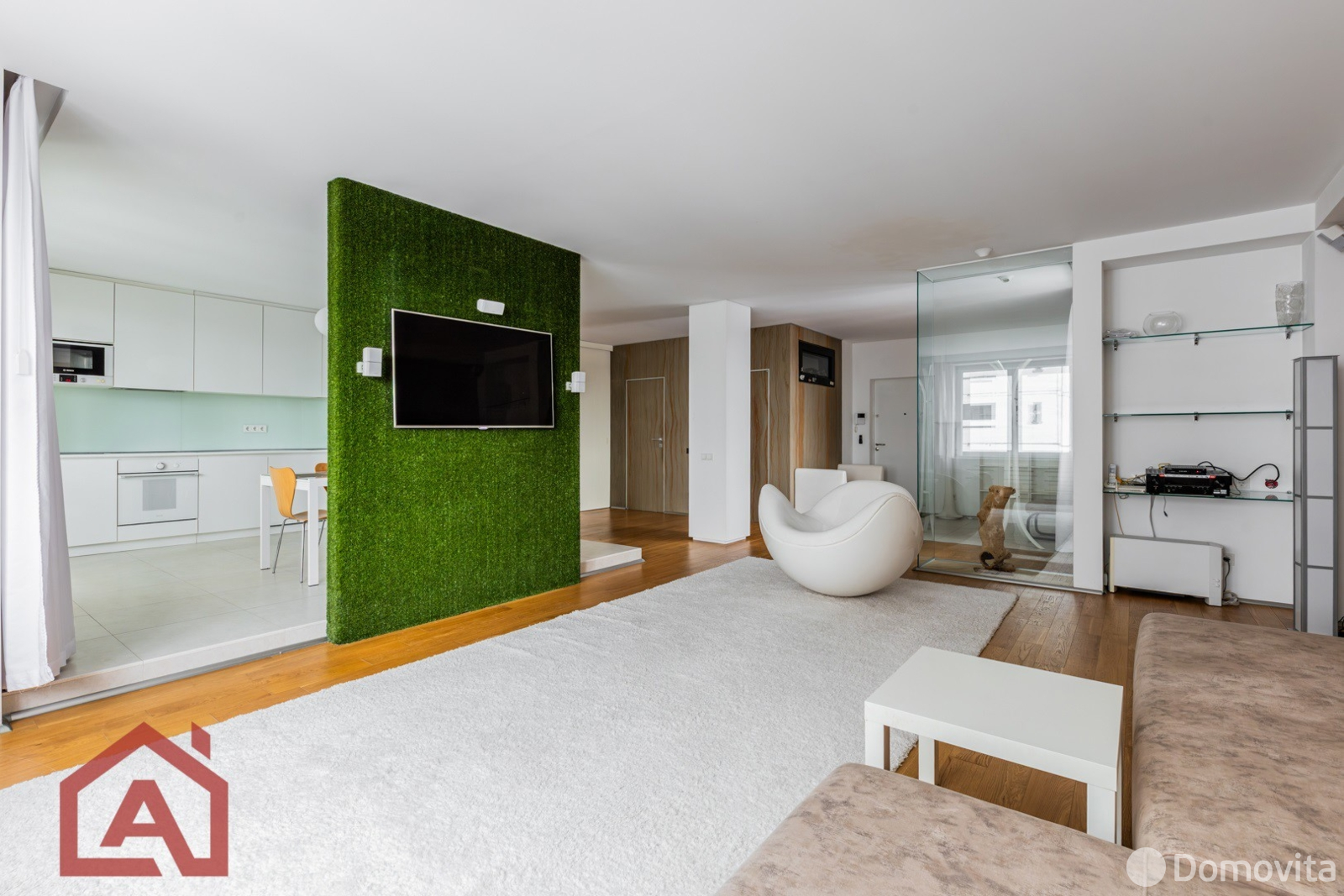 Снять 3-комнатную квартиру в Минске, пер. Червякова, д. 61, 1200USD, код 149933 - фото 24