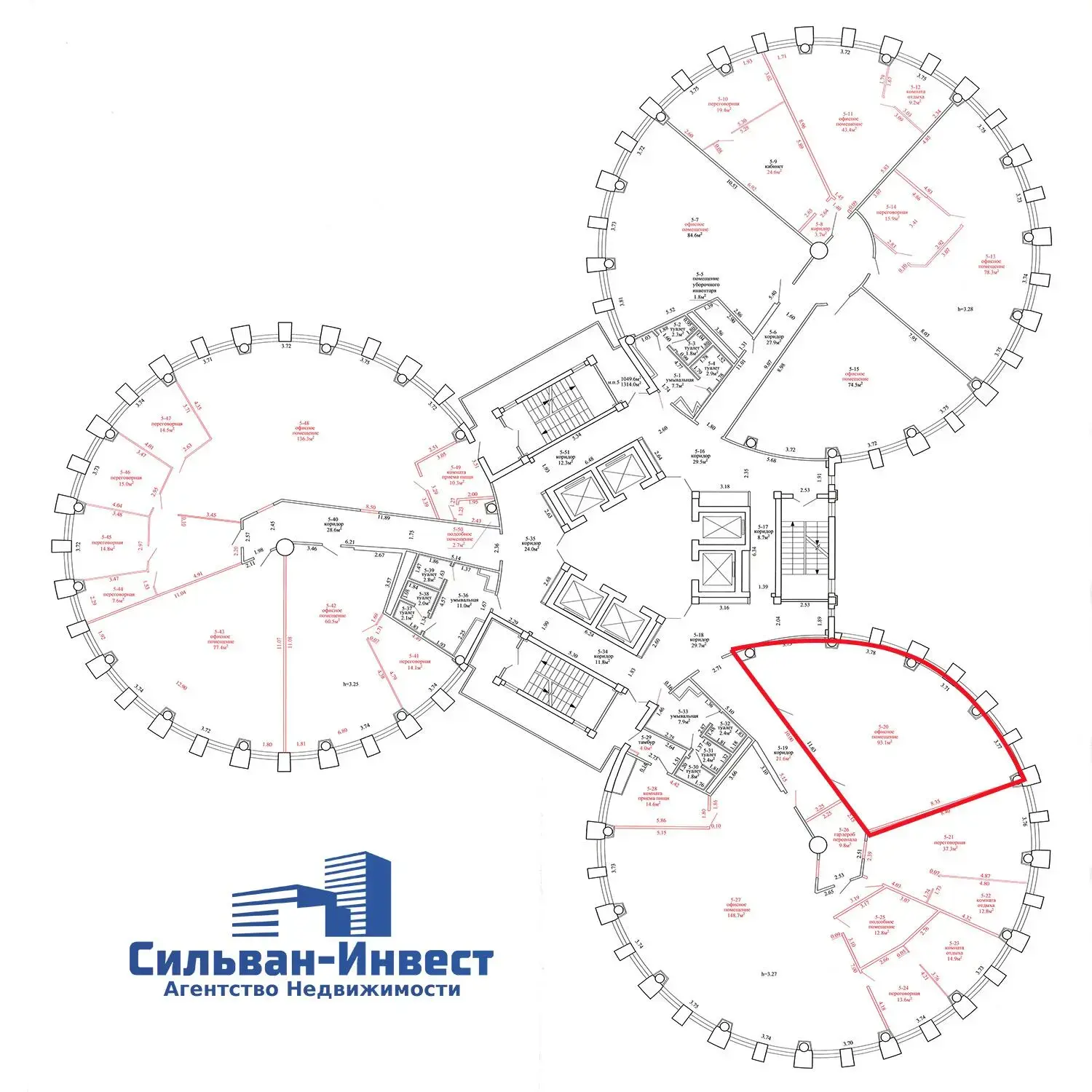Купить офис на ул. Домбровская, д. 9 в Минске, 116375USD, код 9233 - фото 3