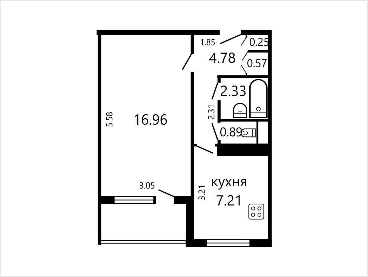 Стоимость продажи квартиры, Минск, ул. Мирошниченко, д. 53