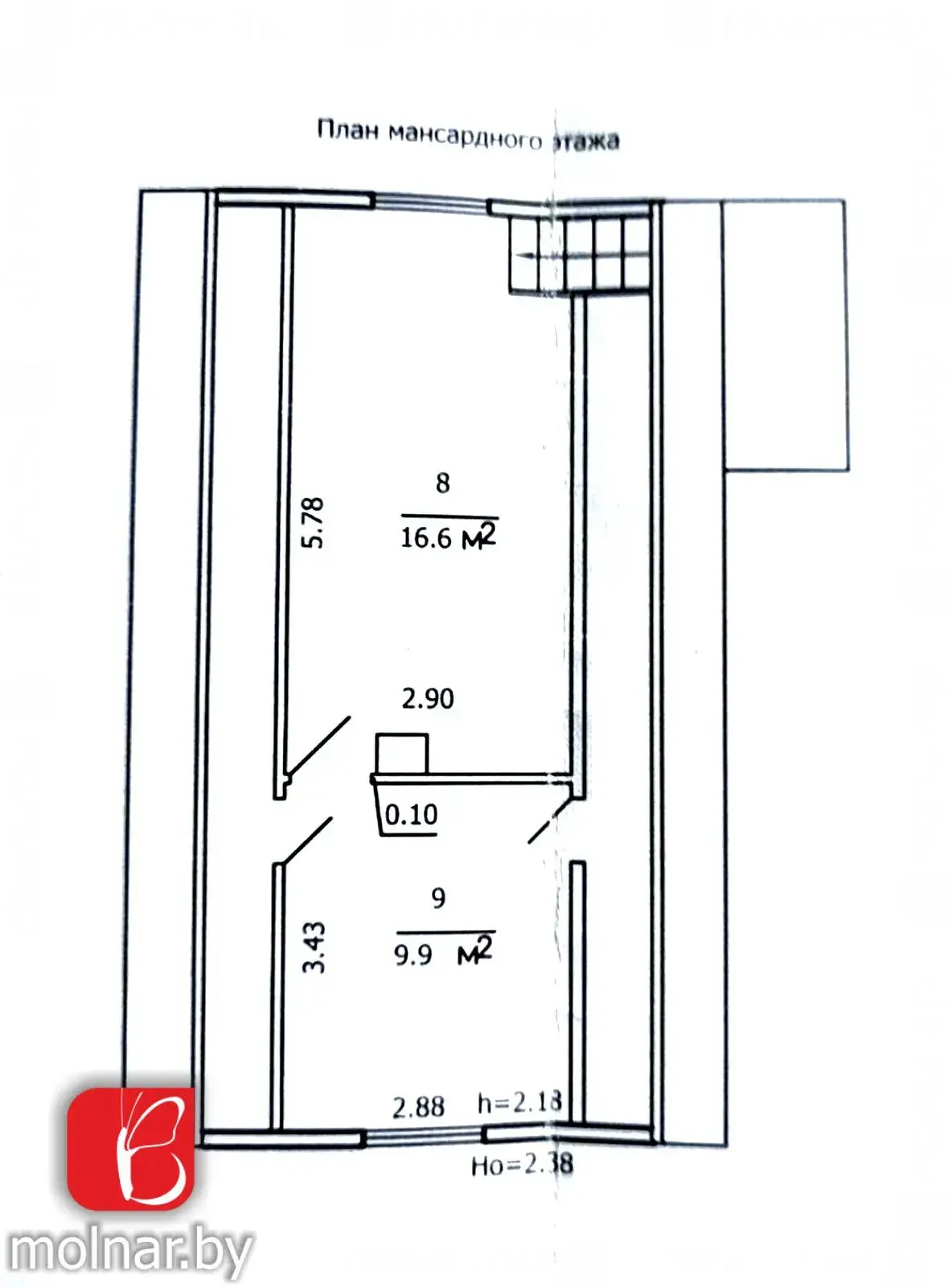Купить 2-этажную дачу в Трактор-Колоницы Минская область, 35000USD, код 183462 - фото 17