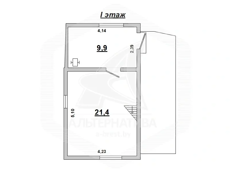 Купить 2-этажную дачу в Поляна 10 Брестская область, 13900USD, код 180515 - фото 15