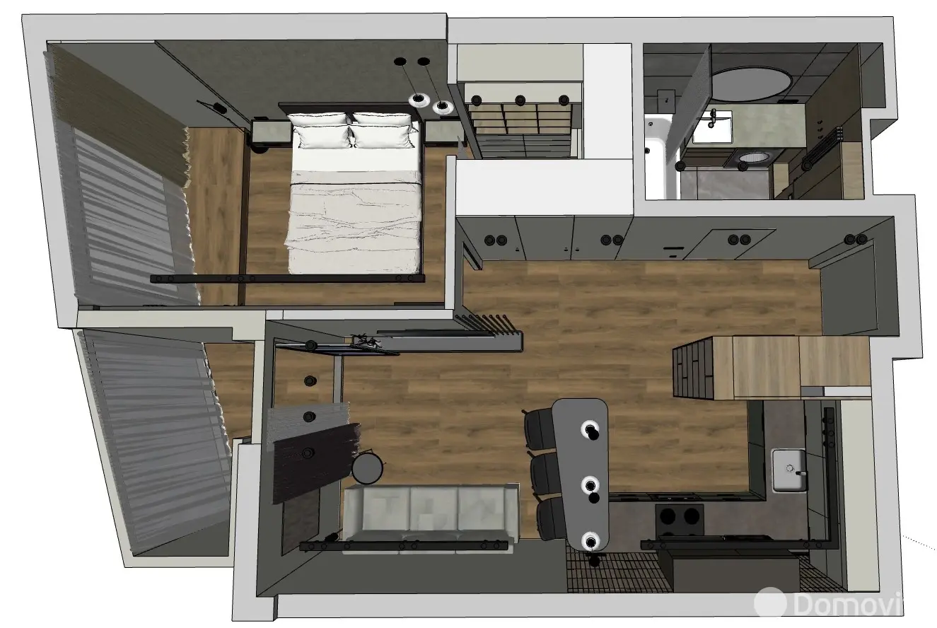 Цена аренды квартиры, Минск, ул. Жореса Алфёрова, д. 10