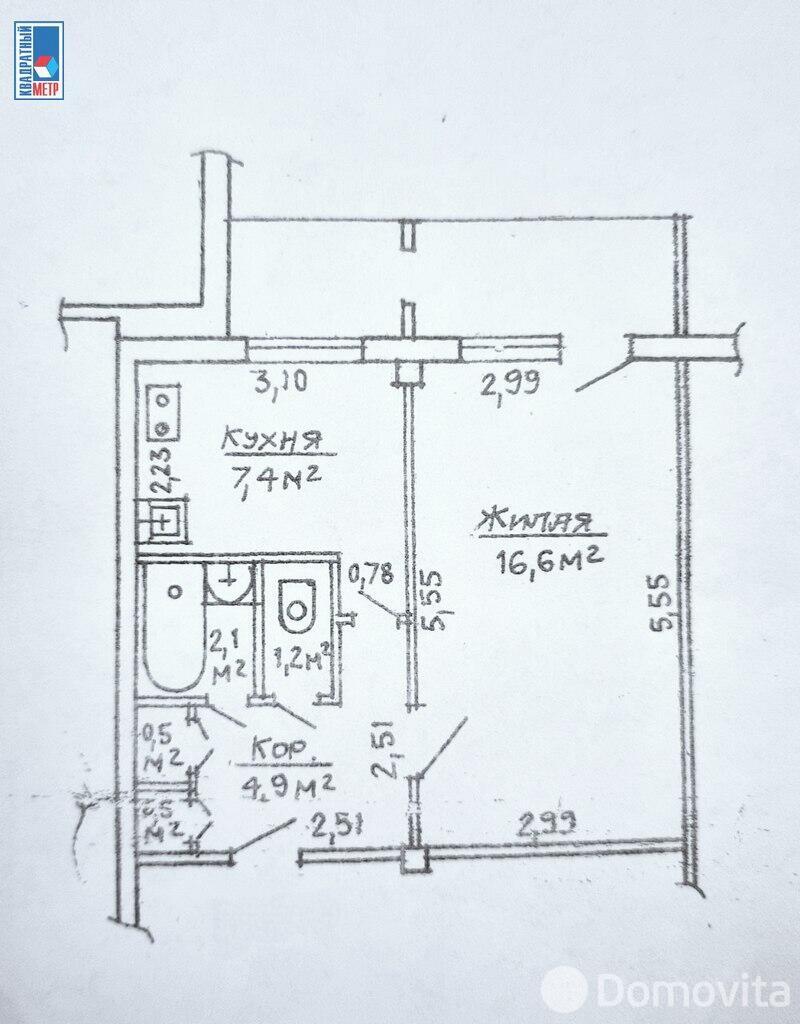 квартира, Минск, пр-т Пушкина, д. 38 в Фрунзенском районе