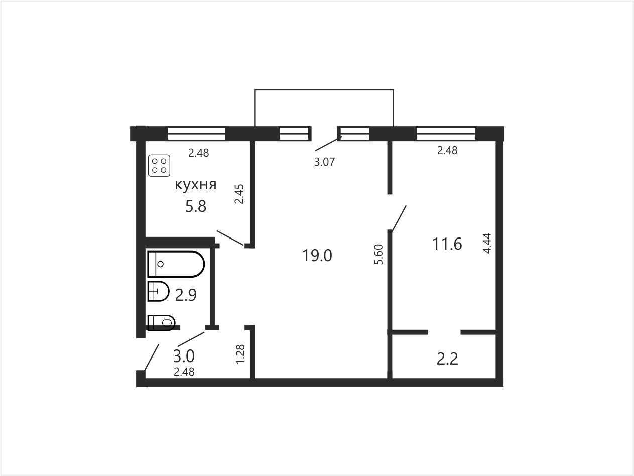 продажа квартиры, Минск, ул. Яна Райниса, д. 13