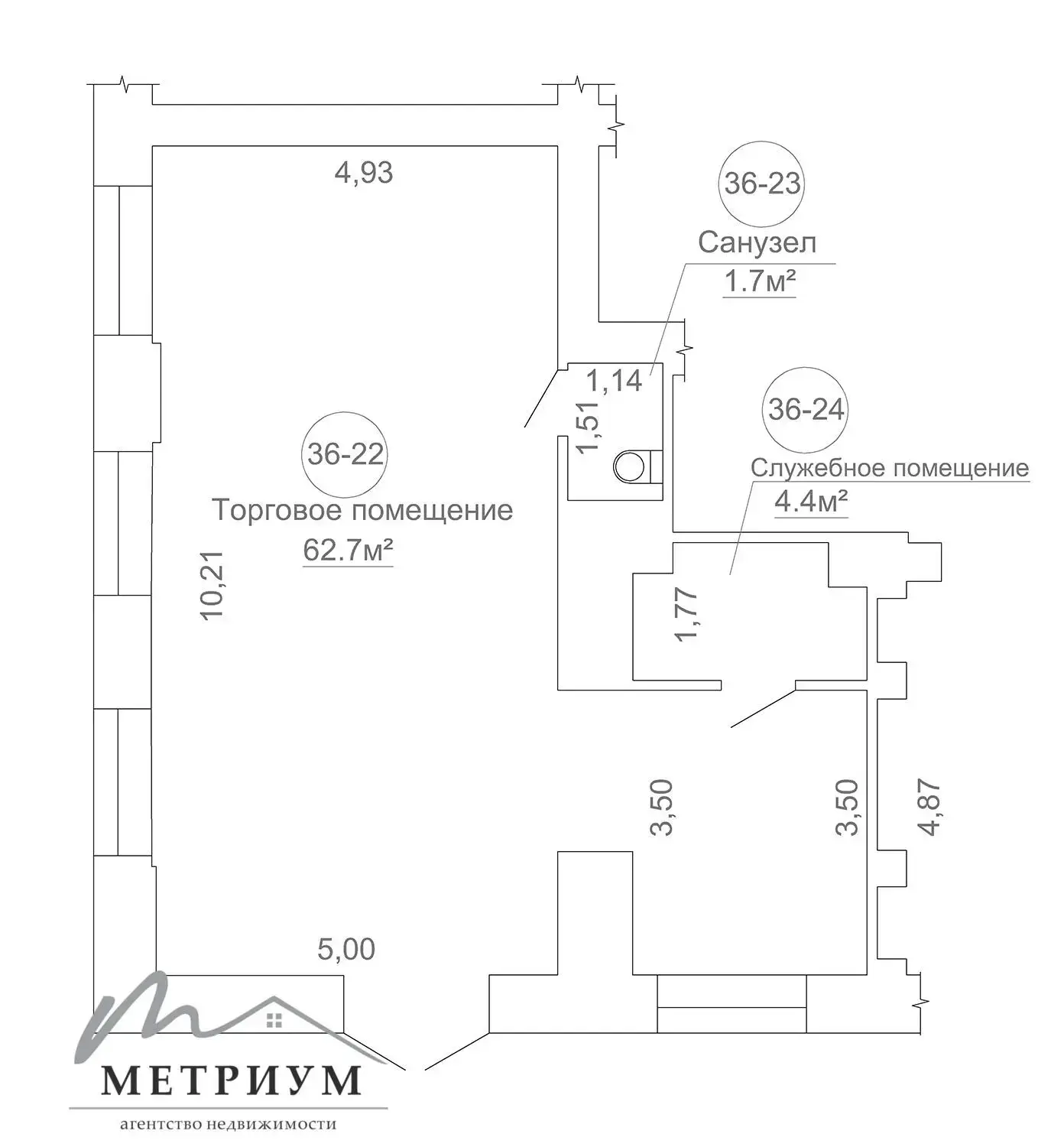 Аренда торговой точки на ул. Притыцкого, д. 14 в Молодечно, 825EUR, код 968030 - фото 12