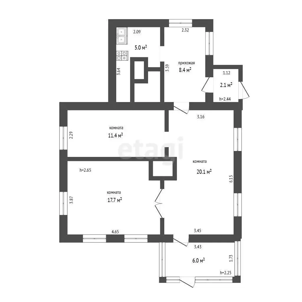 Цена продажи дома, Заболотье, ул. Школьная