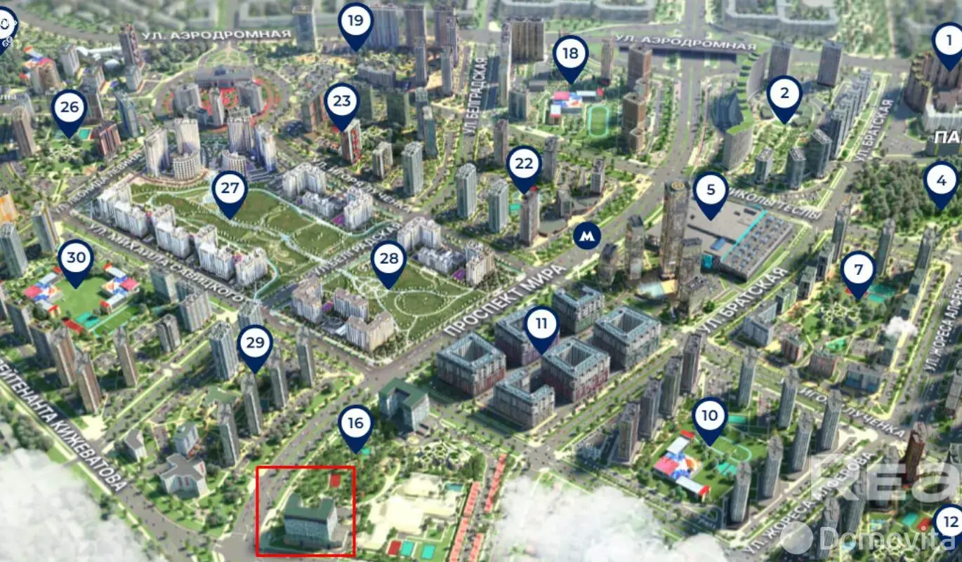 Купить офис на ул. Жореса Алфёрова, д. 22 в Минске, 76881USD, код 10177 - фото 20