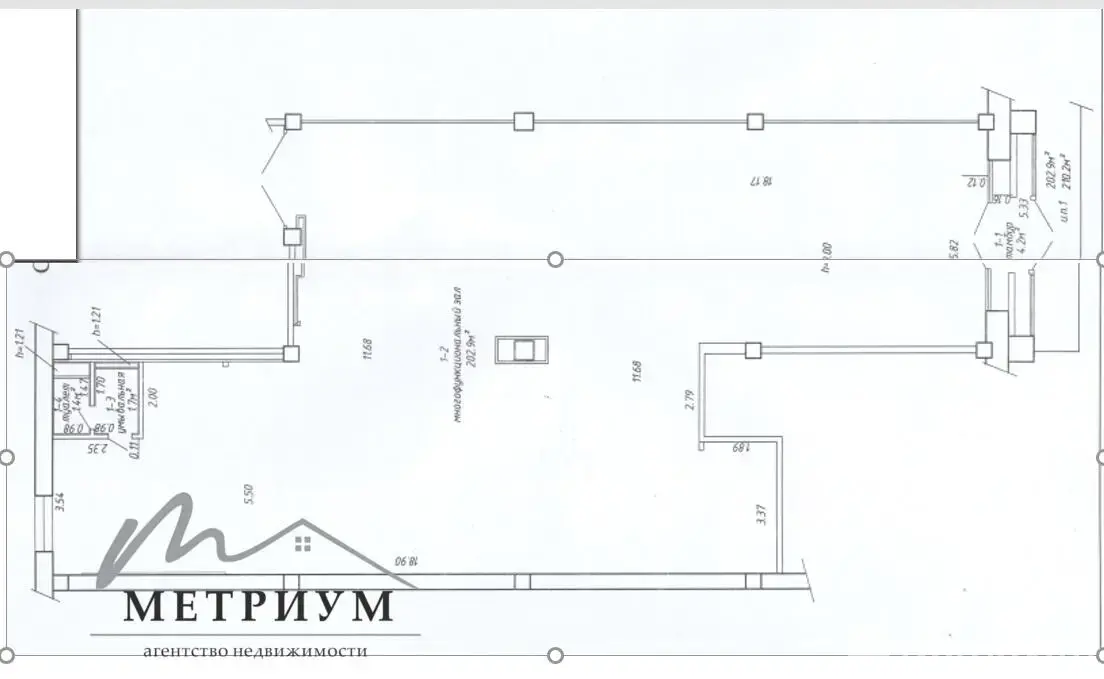 торговый объект, Минск, пер. Тучинский, д. 2/А 