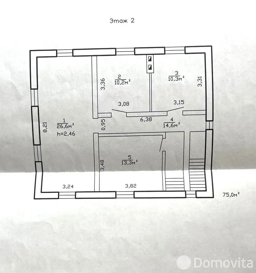 Купить 3-этажную дачу в Борщевке Гомельская область, 41900USD, код 181896 - фото 25