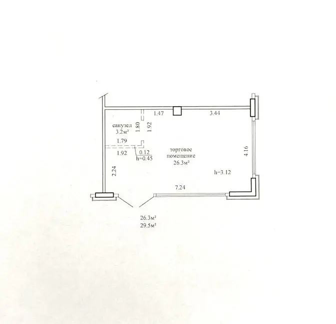 Аренда торговой точки на ул. Леонида Щемелёва, д. 30 в Минске, 531USD, код 967807 - фото 10