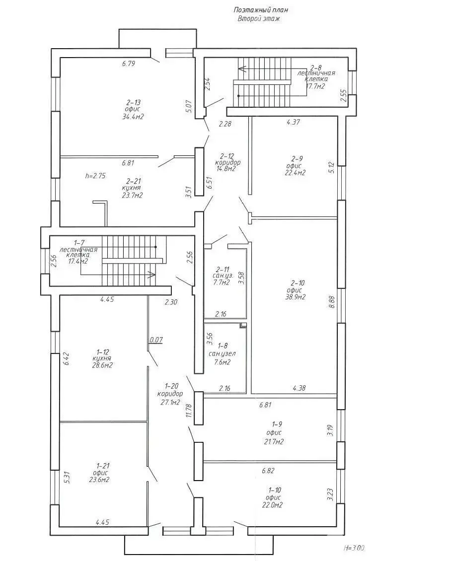 Купить офис на ул. Литературная, д. 27 в Минске, 2300000BYN, код 10402 - фото 24