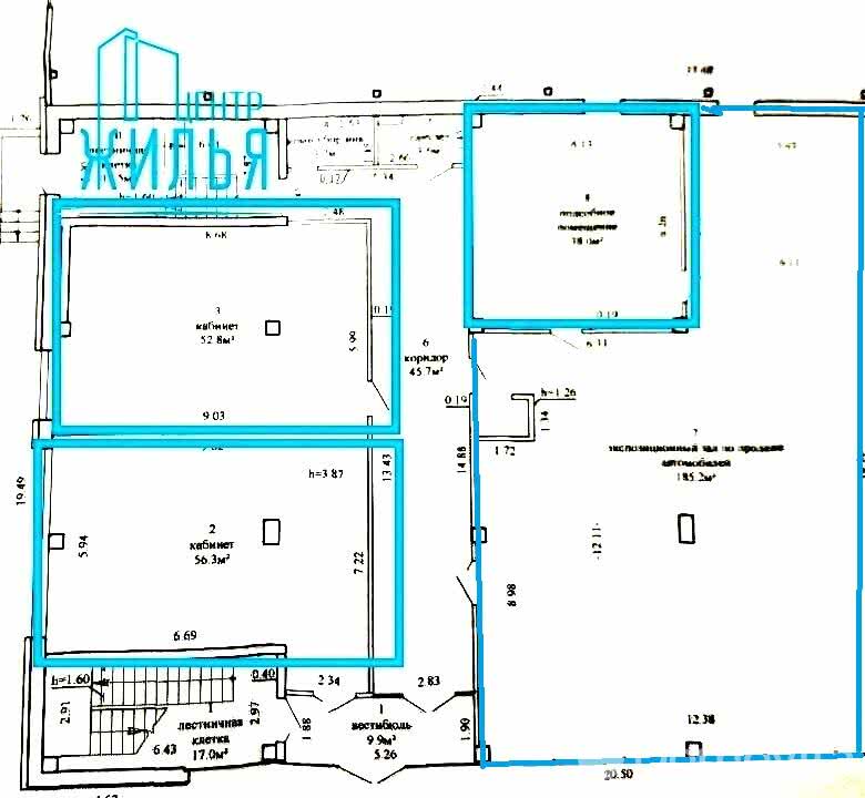 Аренда офиса на ул. Титова, д. 30А в Гродно, 480EUR, код 12241 - фото 17