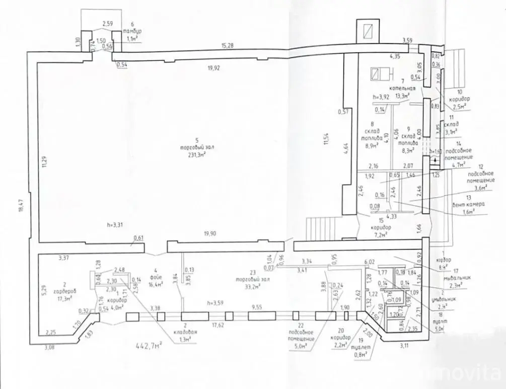 Продажа торговой точки на ул. Вокзальная, д. 9/А в Городее, 301350BYN, код 999358 - фото 20