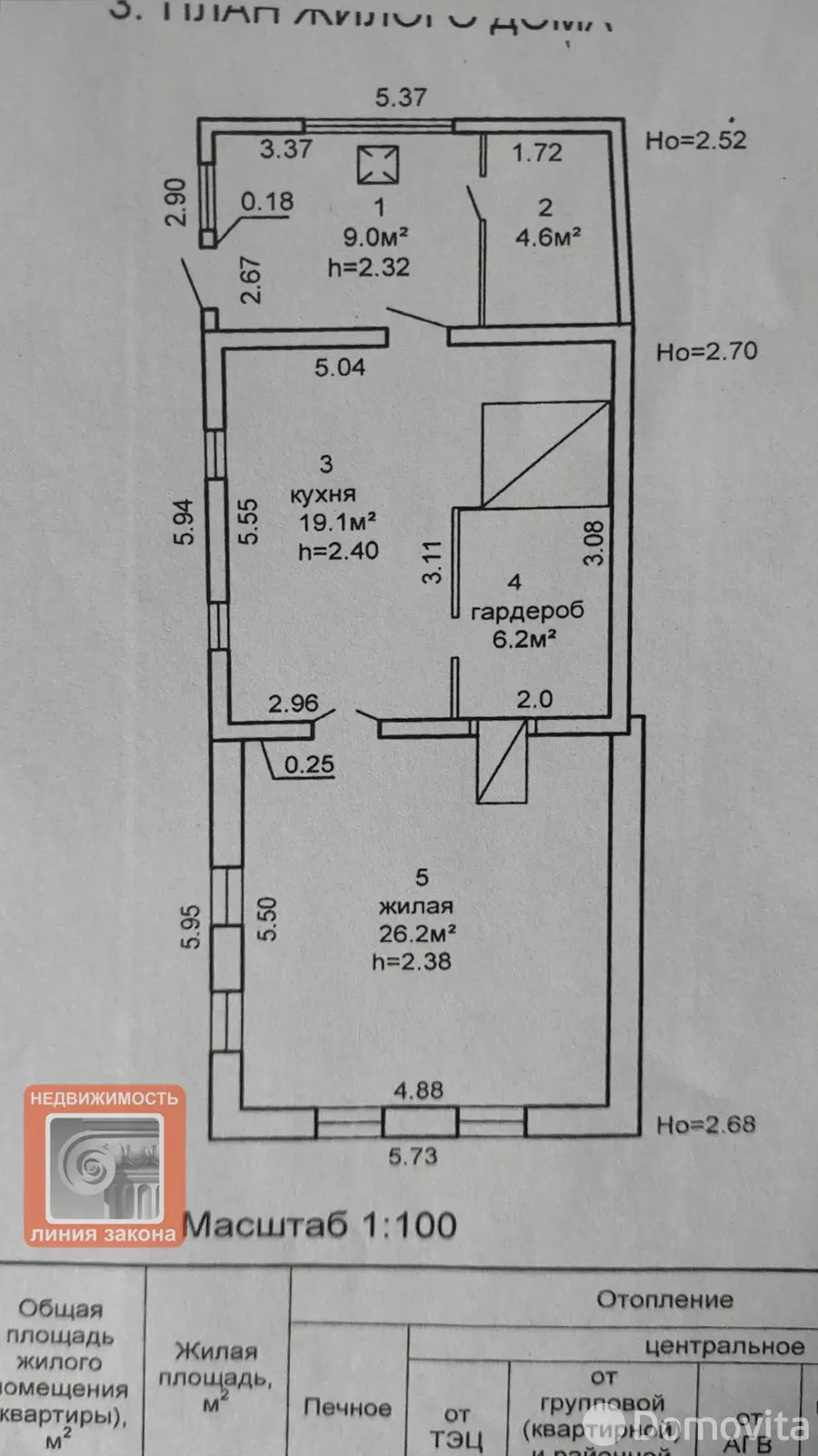 продажа дома, Рассвет, 