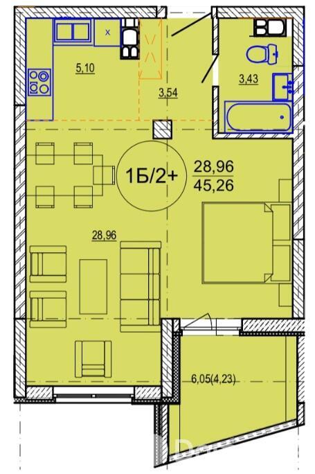 продажа квартиры, Минск, ул. Кузьмы Минина, д. 6