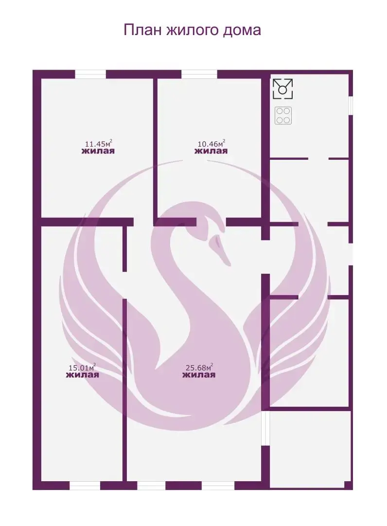 Цена продажи дома, Борисов, пер. Дымки, д. 9