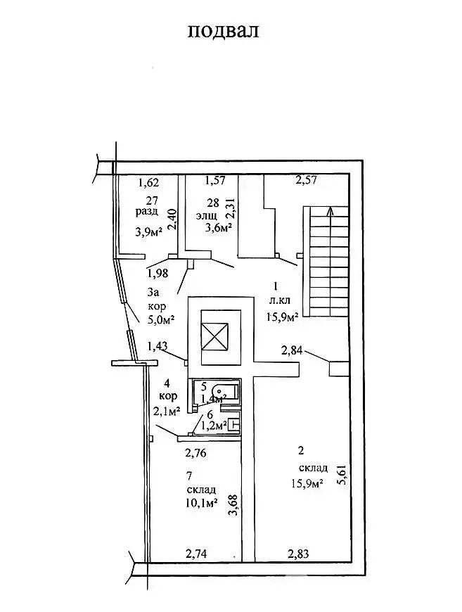 Аренда торгового помещения на ул. Социалистическая, д. 40 в Бобруйске, 3600BYN, код 968010 - фото 14