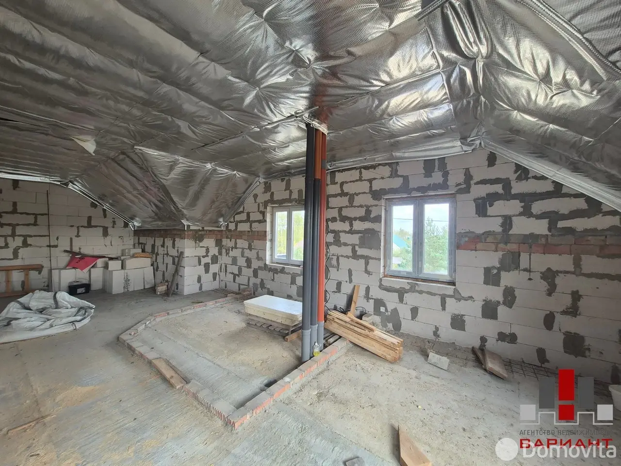 коттедж, Колодищи, ул. Агатовая, стоимость продажи 392 675 р.