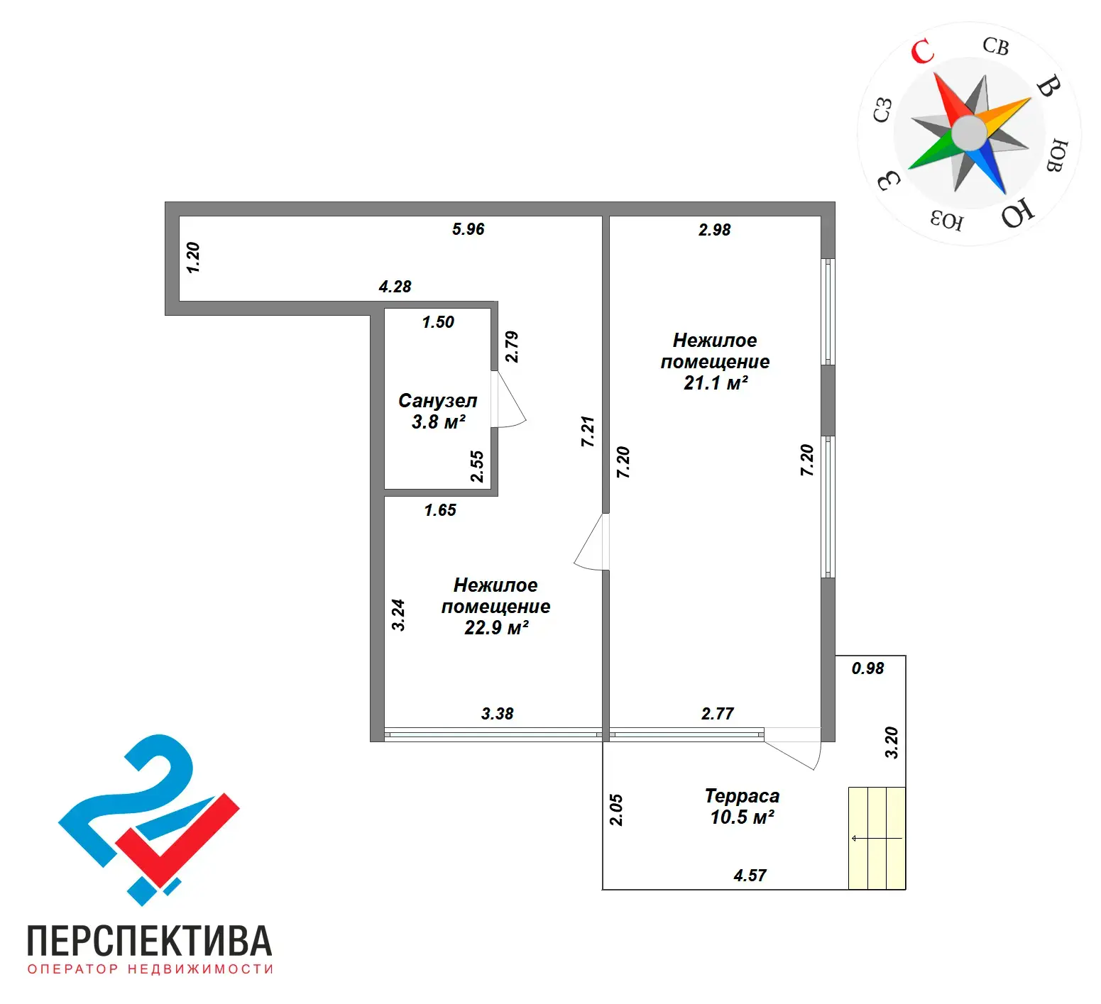 Купить офис на ул. Лейтенанта Кижеватова, д. 3 Б в Минске, 129900USD, код 10354 - фото 22