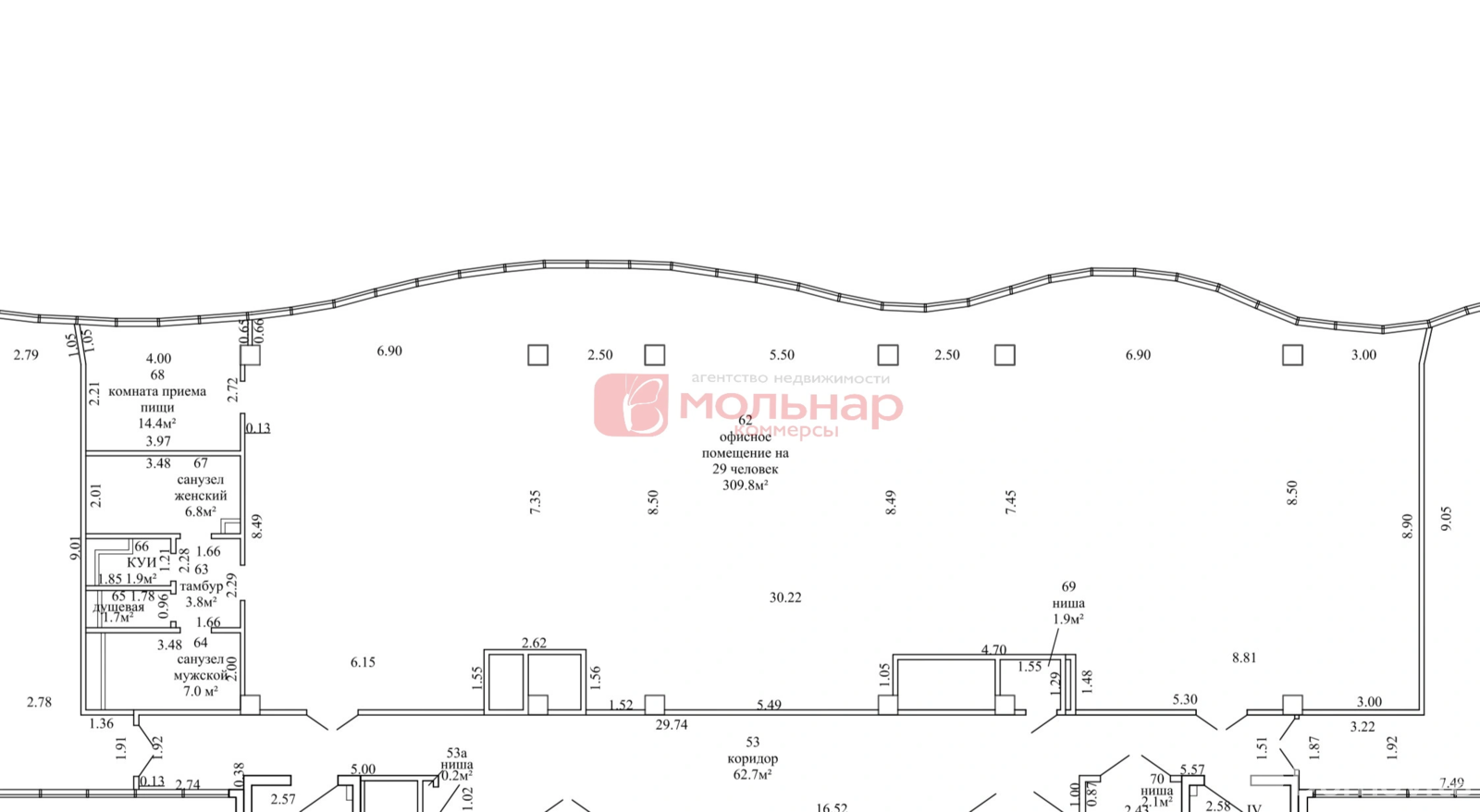 Аренда офиса на пр-т Победителей, д. 63В в Минске, 6217EUR, код 14263 - фото 11