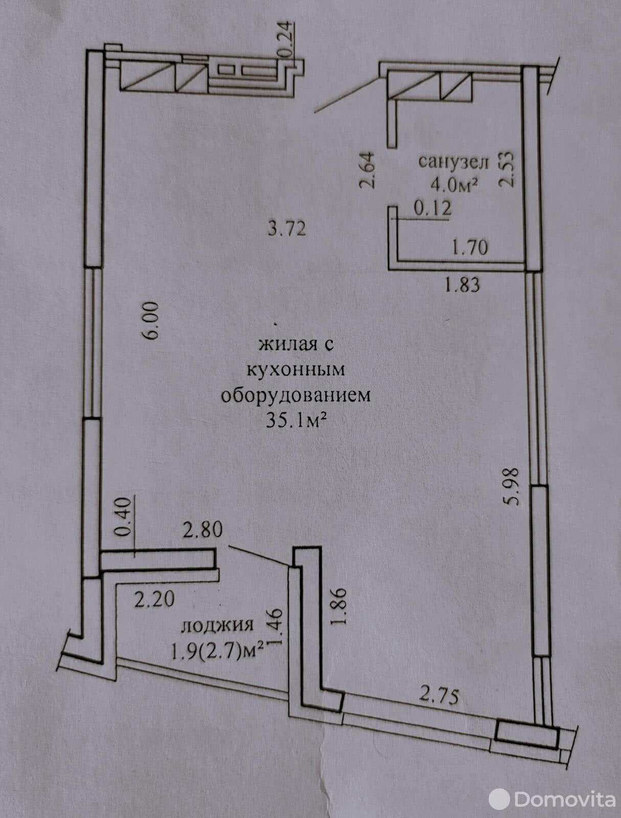 квартира, Минск, ул. Жореса Алфёрова, д. 16 