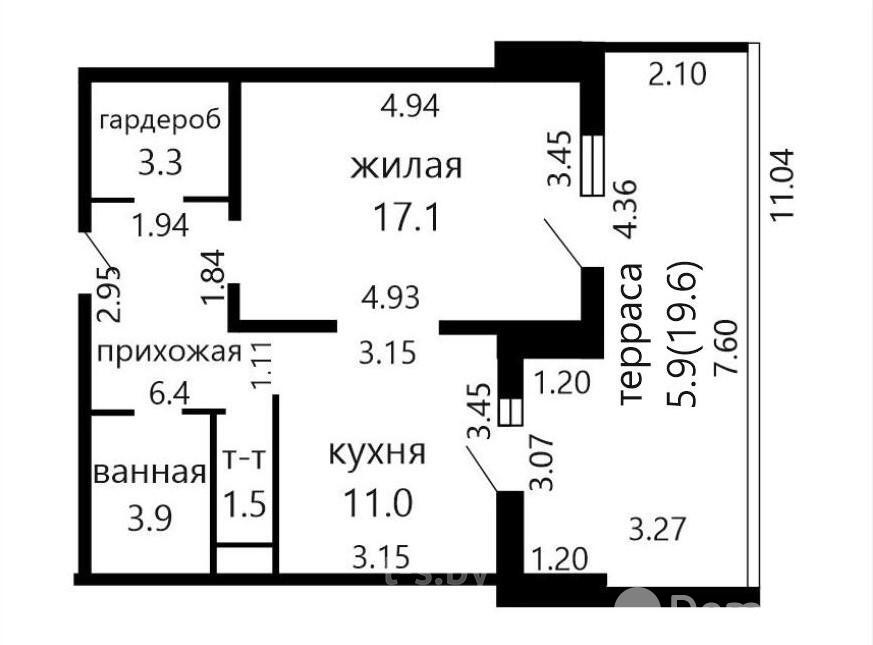 Стоимость продажи комнаты, Копище, ул. Пилотная, д. 16