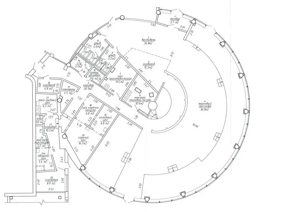 торговый объект, Минск, ул. Домбровская, д. 9 