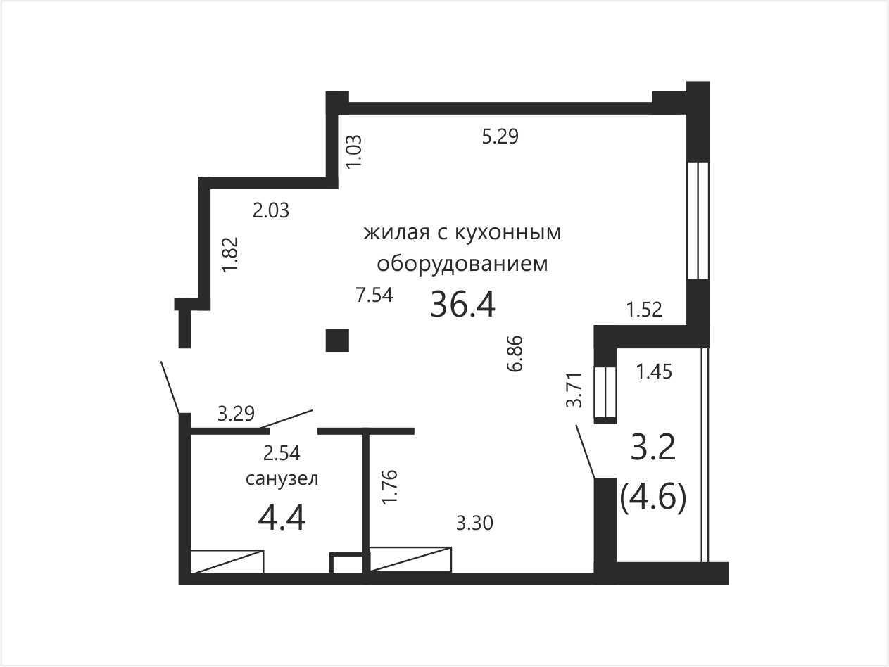 квартира, Минск, Сморговский тр-т, д. 9 