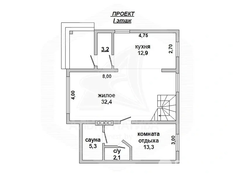 Купить 2-этажную дачу в Дубок-2009 Брестская область, 120000USD, код 162065 - фото 24