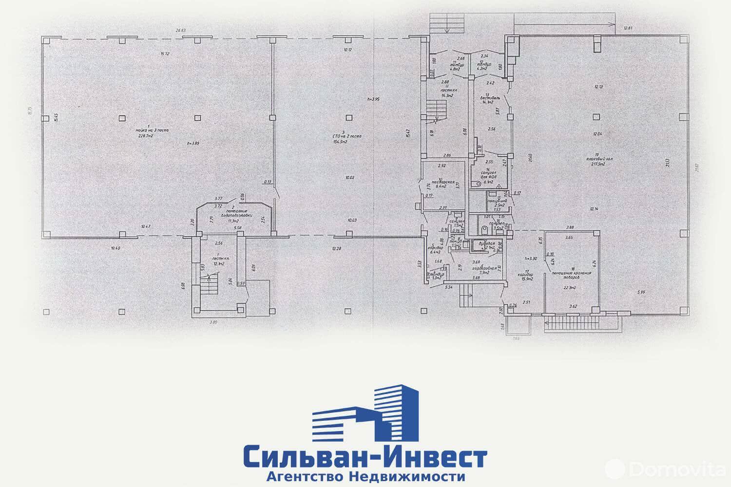 Купить офис на ул. Уборевича, д. 95/а в Минске, 3535330USD, код 7409 - фото 46
