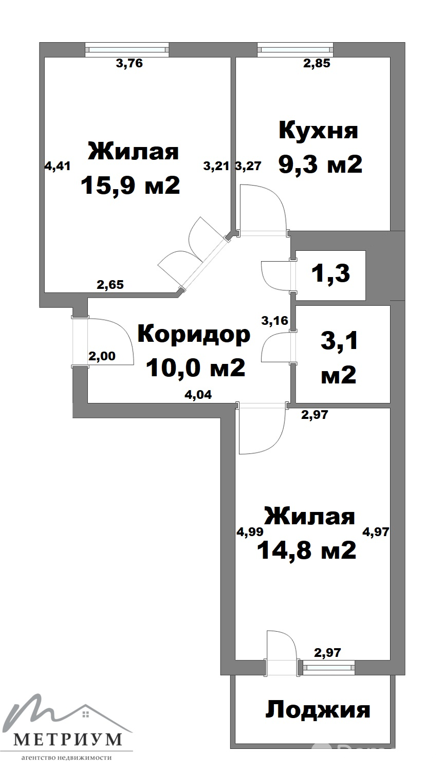 квартира, Минск, ул. Сухаревская, д. 46 