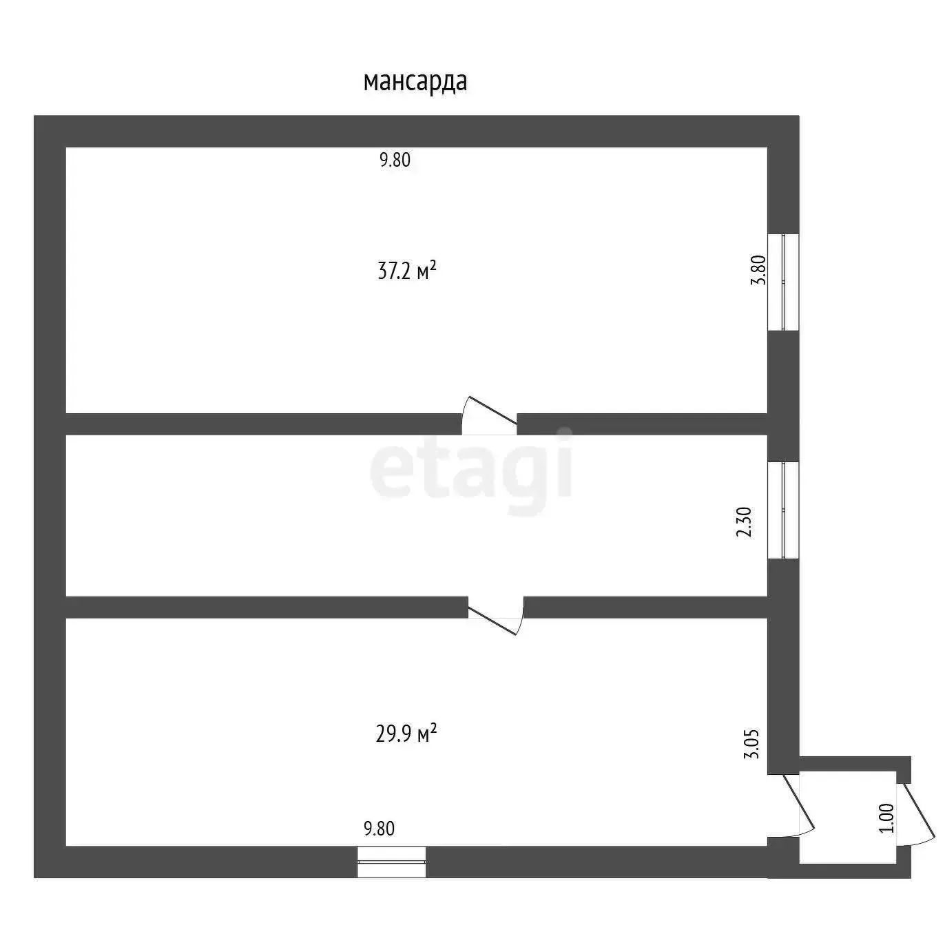 коттедж, Муражи, ул. Центральная 