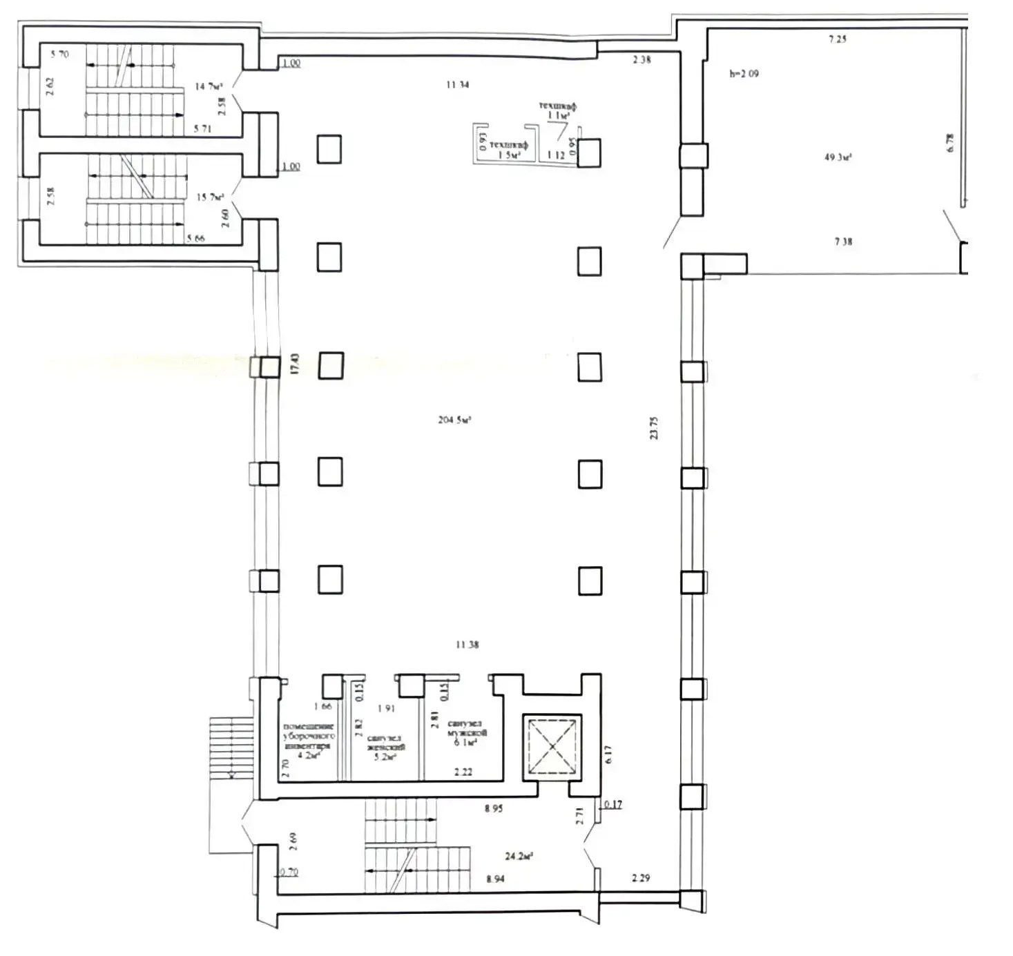 Снять офис на ул. Интернациональная, д. 3 в Минске, 3080EUR, код 15685 - фото 3