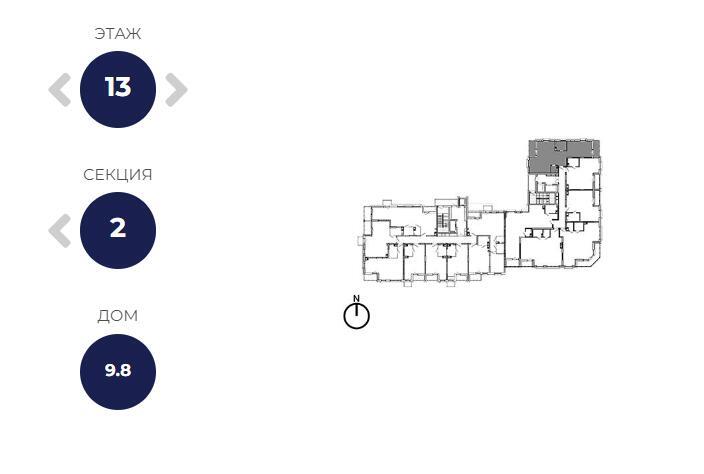 Купить 3-комнатную квартиру в Минске, ул. Игоря Лученка, д. 9/8, 85103 EUR, код: 1065360 - фото 4