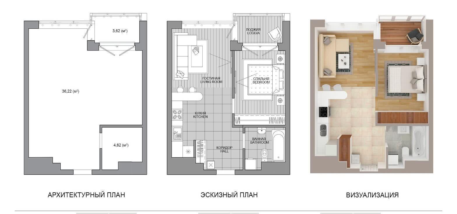 Продажа 1-комнатной квартиры в Минске, ул. Братская, д. 11/6, 50297 EUR, код: 1018812 - фото 2