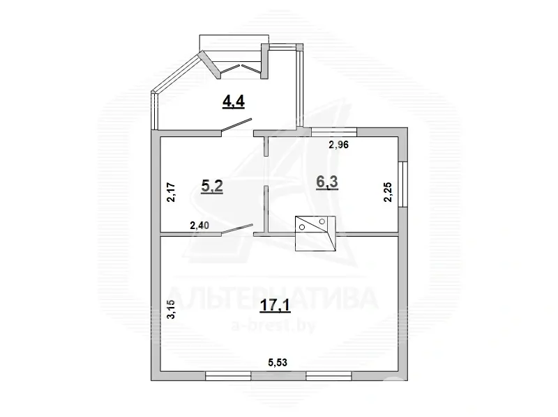 Продажа 2-этажной дачи в Строитель Брестская область, 61179BYN, код 180705 - фото 17