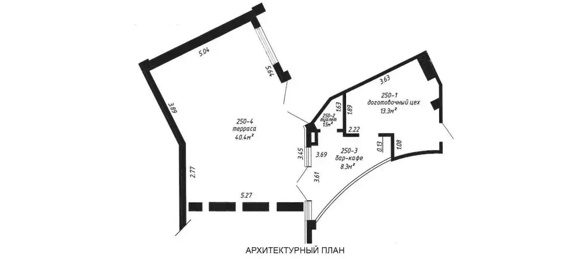 Купить торговое помещение на ул. Петра Мстиславца, д. 12 в Минске, 88900EUR, код 998464 - фото 1