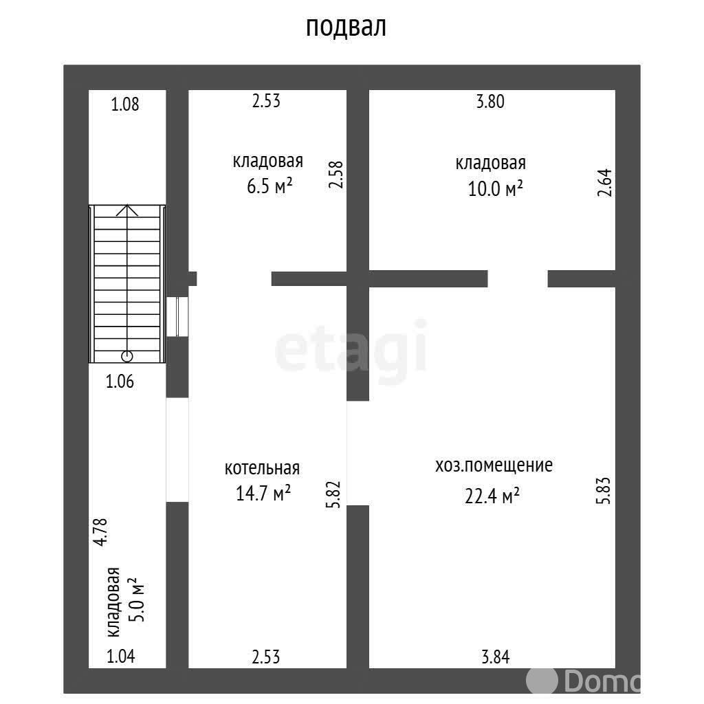 Стоимость продажи коттеджа, Минск, ул. Туполева